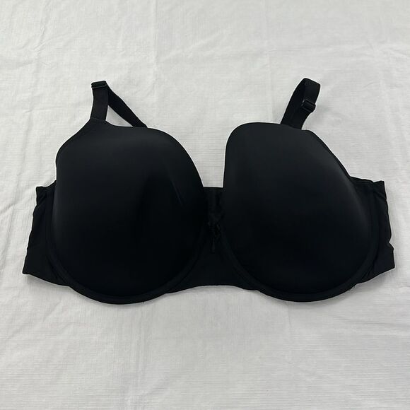 Torrid Bra Womens Plus 40F Black Nylon Spandex Back Close Adjustable - Picture 1 of 10